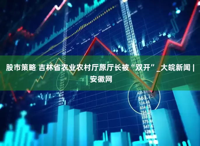 股市策略 吉林省农业农村厅原厅长被“双开”_大皖新闻 | 安徽网