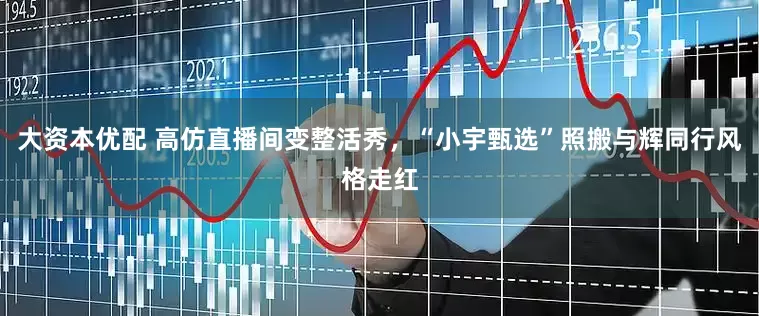 大资本优配 高仿直播间变整活秀，“小宇甄选”照搬与辉同行风格走红